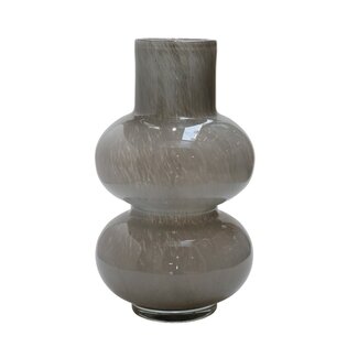 Vase The World Alima Elite vase – grey – Ø20 × H35 cm