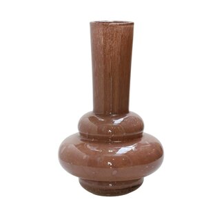 Vase The World Bolombo Elite vase – brown – Ø20 × H36 cm