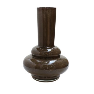 Vase The World Bolombo Elite vase – dark brown – Ø20 × H36 cm