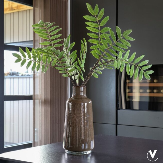 Vase The World Jana Elite vase – dark brown – Ø18 × H35 cm