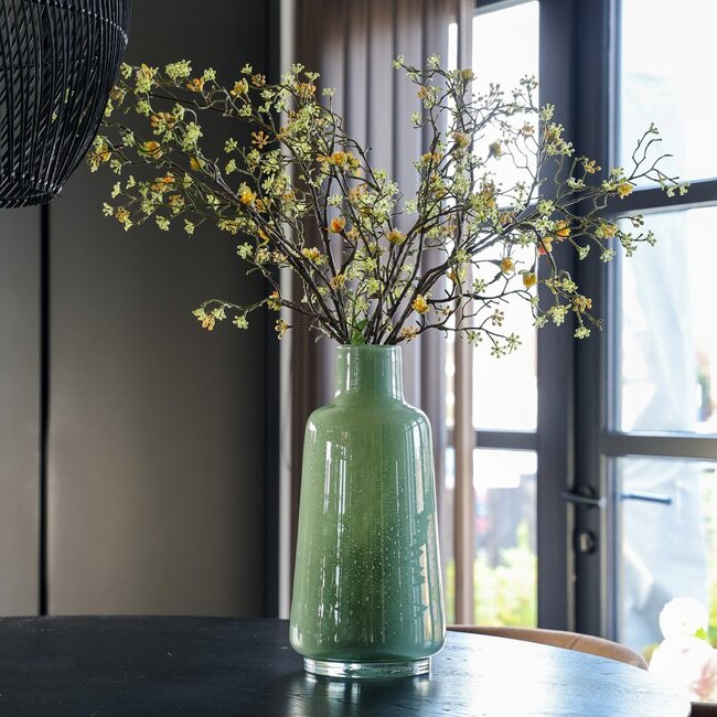 Vase The World Jana Elite vase – green – Ø18 × H35 cm