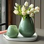 Vase The World Tasman S Elite vase – green – Ø18 × H20 cm