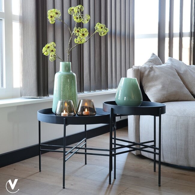 Vase The World Tasman S Elite vase – green – Ø18 × H20 cm