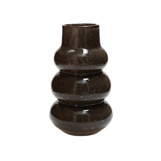Vase The World Lomami Elite vase – dark brown – Ø18 × H30 cm