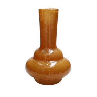 Vase The World Bolombo Elite vase – yellow – Ø20 × H36 cm