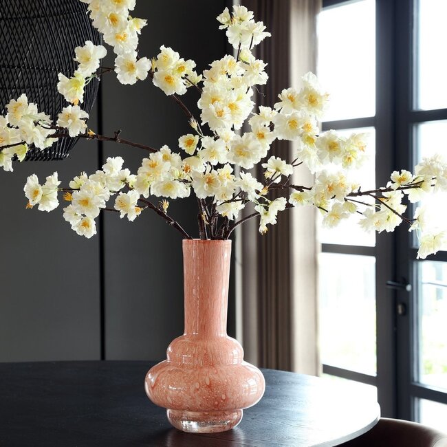 Vase The World Bolombo Elite vase – pink – Ø20 × H36 cm