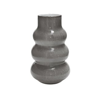 Vase The World Lomami Elite vase – grey – Ø18 × H30 cm