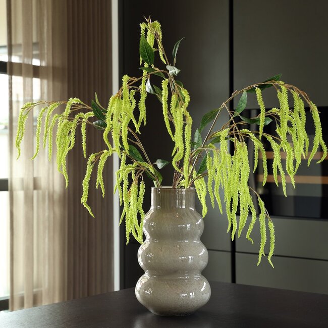 Vase The World Lomami Elite vase – grey – Ø18 × H30 cm
