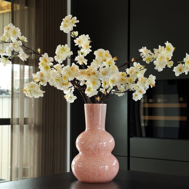 Vase The World Lindi Elite vase – pink – Ø22 × H36 cm