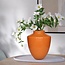 Vase The World Tugela vase – dark orange – Ø24.5 × H29 cm