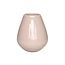 Tasman S Elite glass vase – ivory – Ø18 × H20 cm
