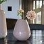 Tasman S Elite glass vase – ivory – Ø18 × H20 cm