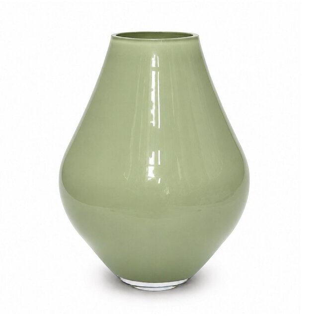 Vase The World Lesse vase – metallic pastel green