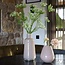 Tasman S Elite glass vase – ivory – Ø18 × H20 cm