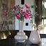 Tasman S Elite glass vase – ivory – Ø18 × H20 cm