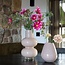 Tasman S Elite glass vase – ivory – Ø18 × H20 cm