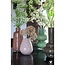 Tasman S Elite glass vase – ivory – Ø18 × H20 cm