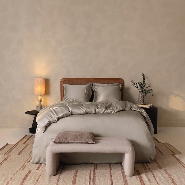 Coco & Cici TENCEL™ Sateen dekbedovertrek – Taupe