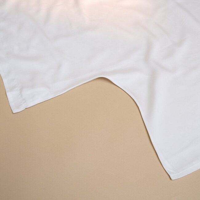 Coco & Cici TENCEL™ Sateen dekbedovertrek – Wit