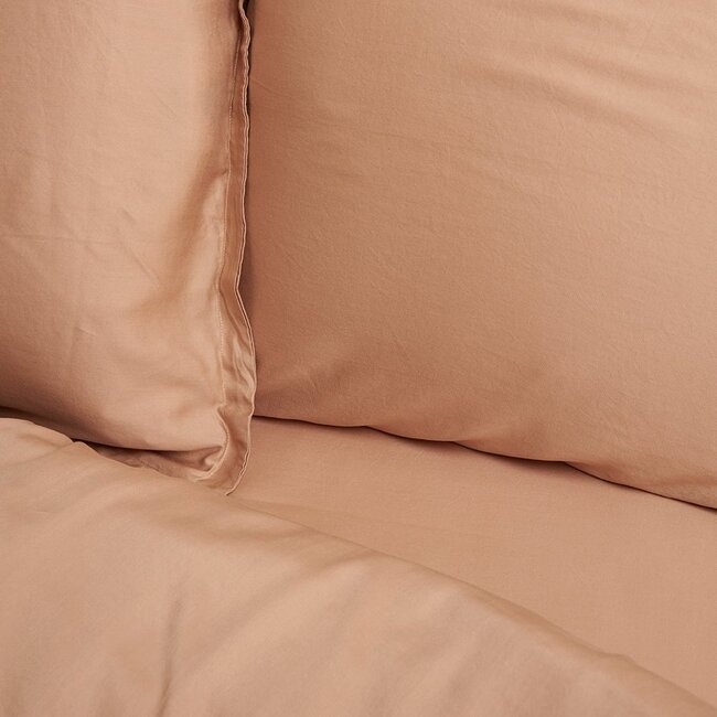 Coco & Cici TENCEL™ Twill dekbedovertrek – Peach