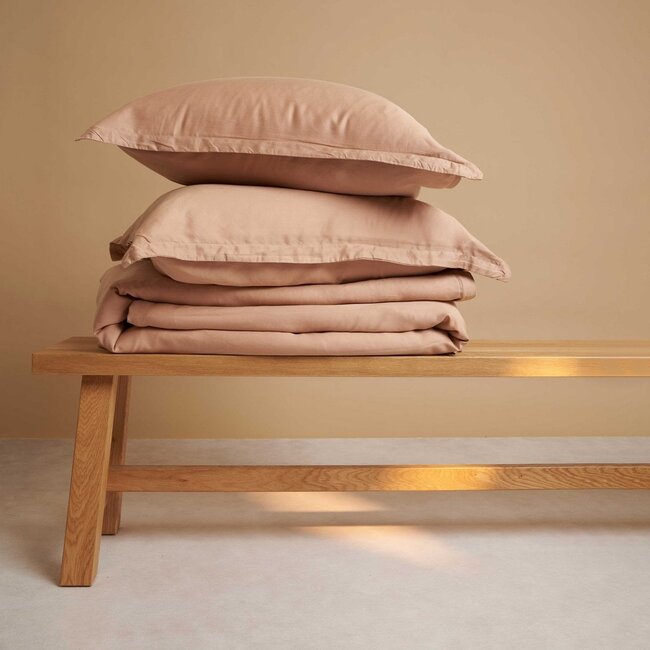 Coco & Cici TENCEL™ Twill dekbedovertrek – Peach