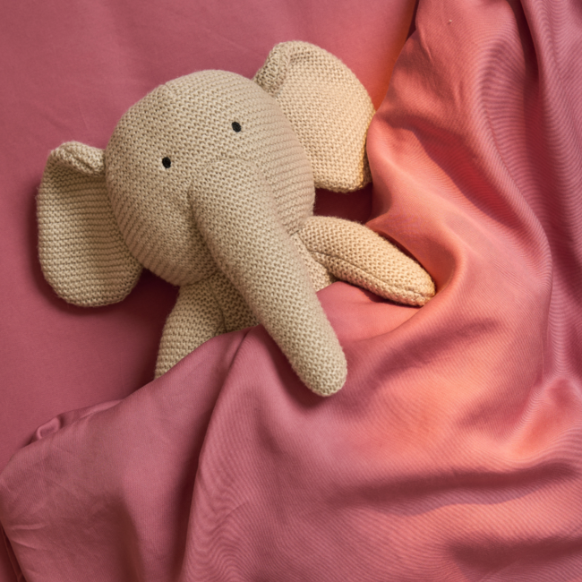 Coco & Cici TENCEL™ Twill kinderdekbedovertrek – Dusty Rose