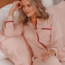 Coco & Cici TENCEL™ damespyjama met lange broek – Powder Peach