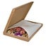 Dried flowers in letterbox pink
