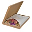 Trockenblumen in Briefkastenbox rosa