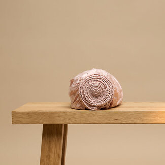 Coco & Cici Bamboo fitted sheet powder peach 90 x 200 cm