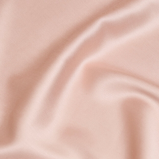 Bamboo fitted sheet powder peach 90 x 200 cm - Coco & Cici