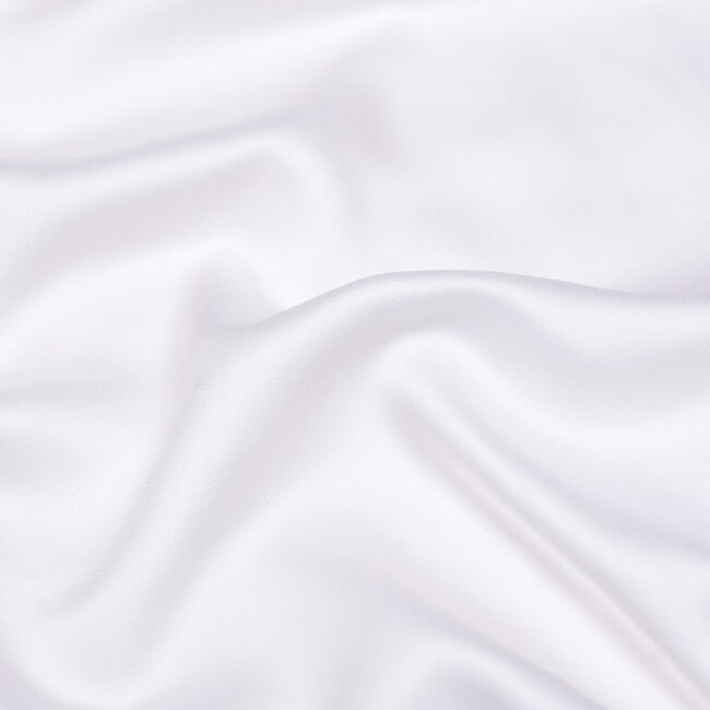 Bamboo pillowcase white 70 x 60 cm with border - Coco & Cici