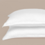 Bamboe kussensloop wit 70 x 60 cm met volant - Coco & Cici