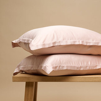Coco & Cici Bamboo pillowcase powder peach 40 x 80 cm