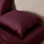 Bamboo pillowcase burgundy 50 x 75 cm without border - Coco & Cici