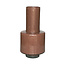 Vase The World Vaas Volta Elite – bruin – Ø19 × H36 cm