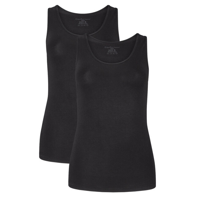 Bamboo Basics Bamboe singlet dames Anna 2 pack