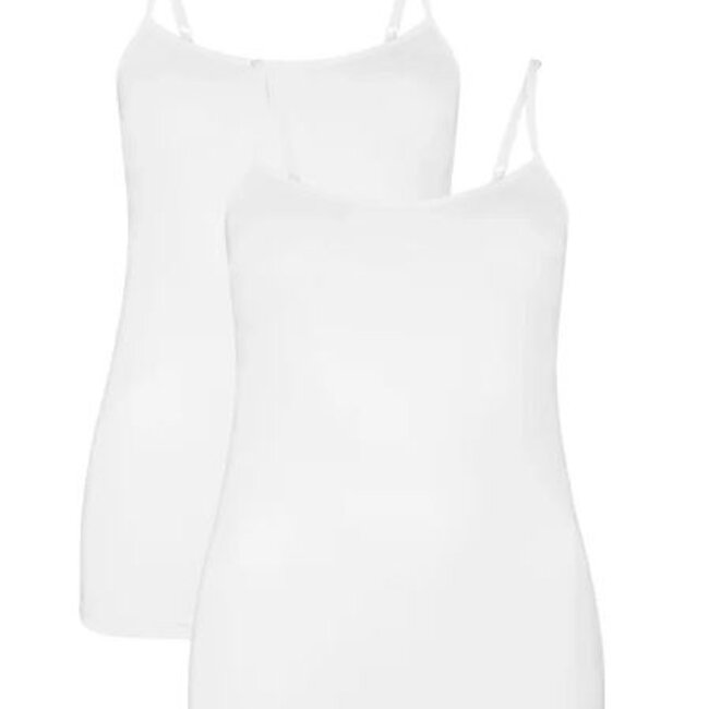 Bamboo Basics Bamboe singlet dames Vera 2 pack
