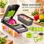 Mandolin - Vegetable cutter - 16 pieces