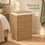 5Five Large Laundry Basket - 40L - Natural - Seagrass