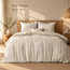 Sleeptime Lobna beige 240 × 200/220 - Duvet Cover