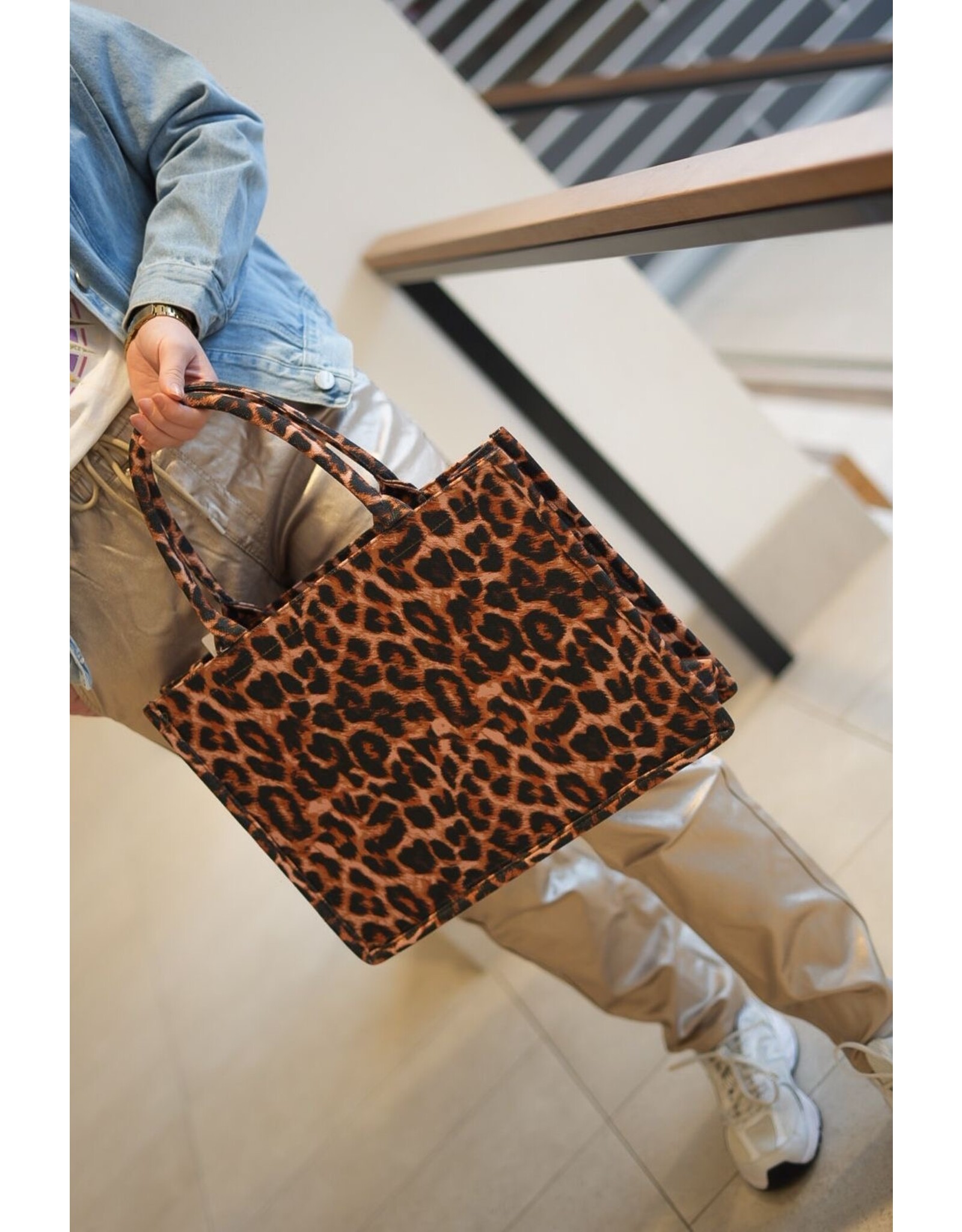 HEBBEZ Shopper Isa - Leopard