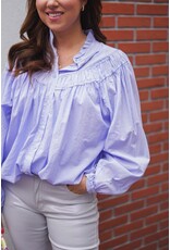 HEBBEZ Oversized blouse Sophie - Lila