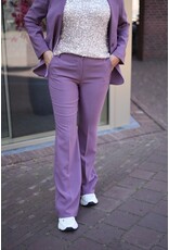 HEBBEZ SUIT UP | Flared pantalon - Mauve