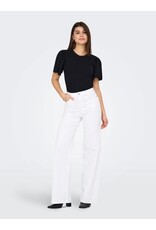 ONLY ONLY Madison wide high waist - White