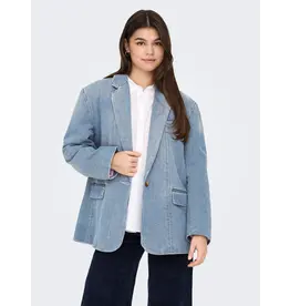ONLY ONLY Cory denim blazer - Light blue denim