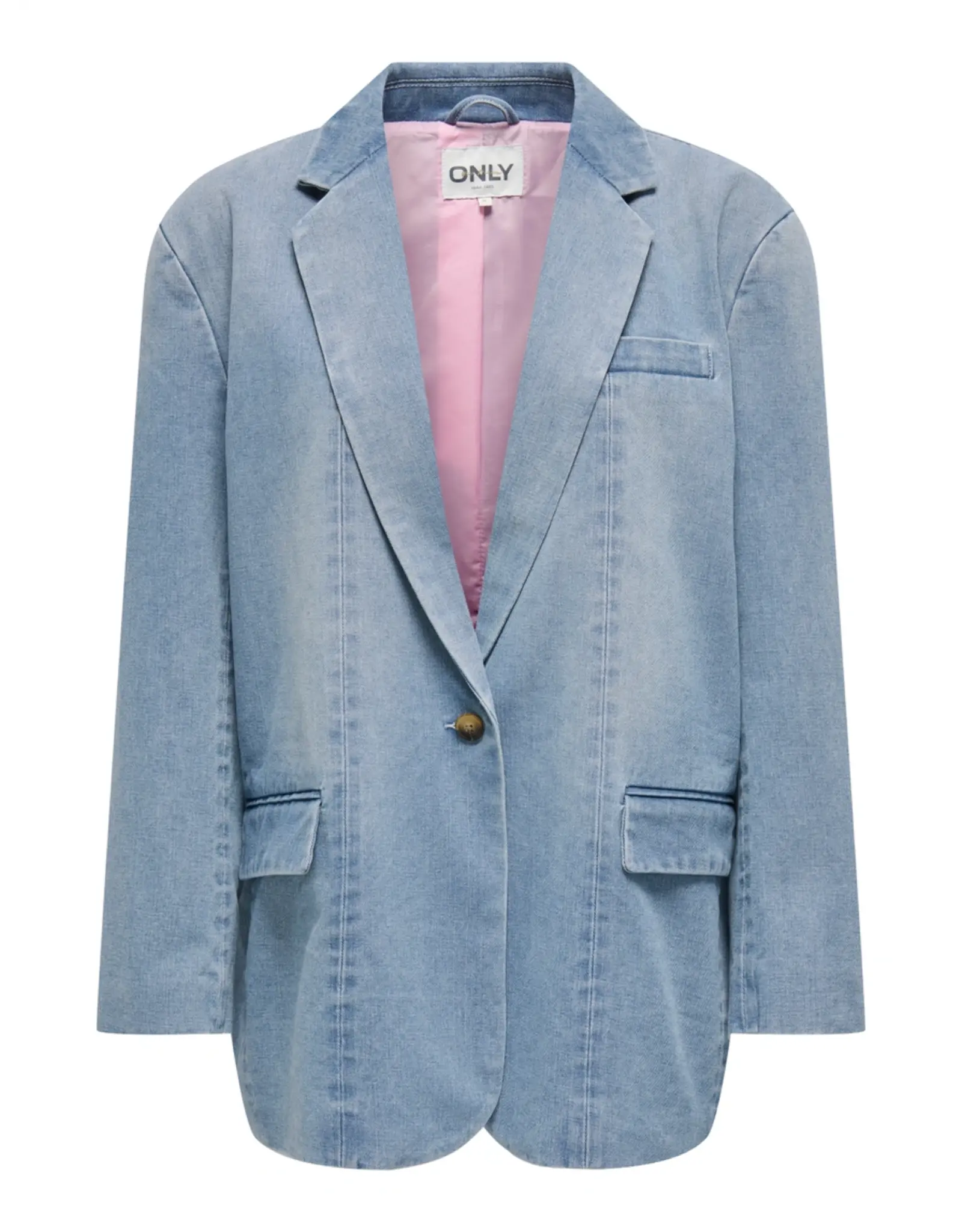 ONLY ONLY Cory denim blazer - Light blue denim