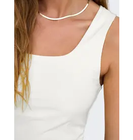 ONLY ONLY EA Tank top - Cloud dancer