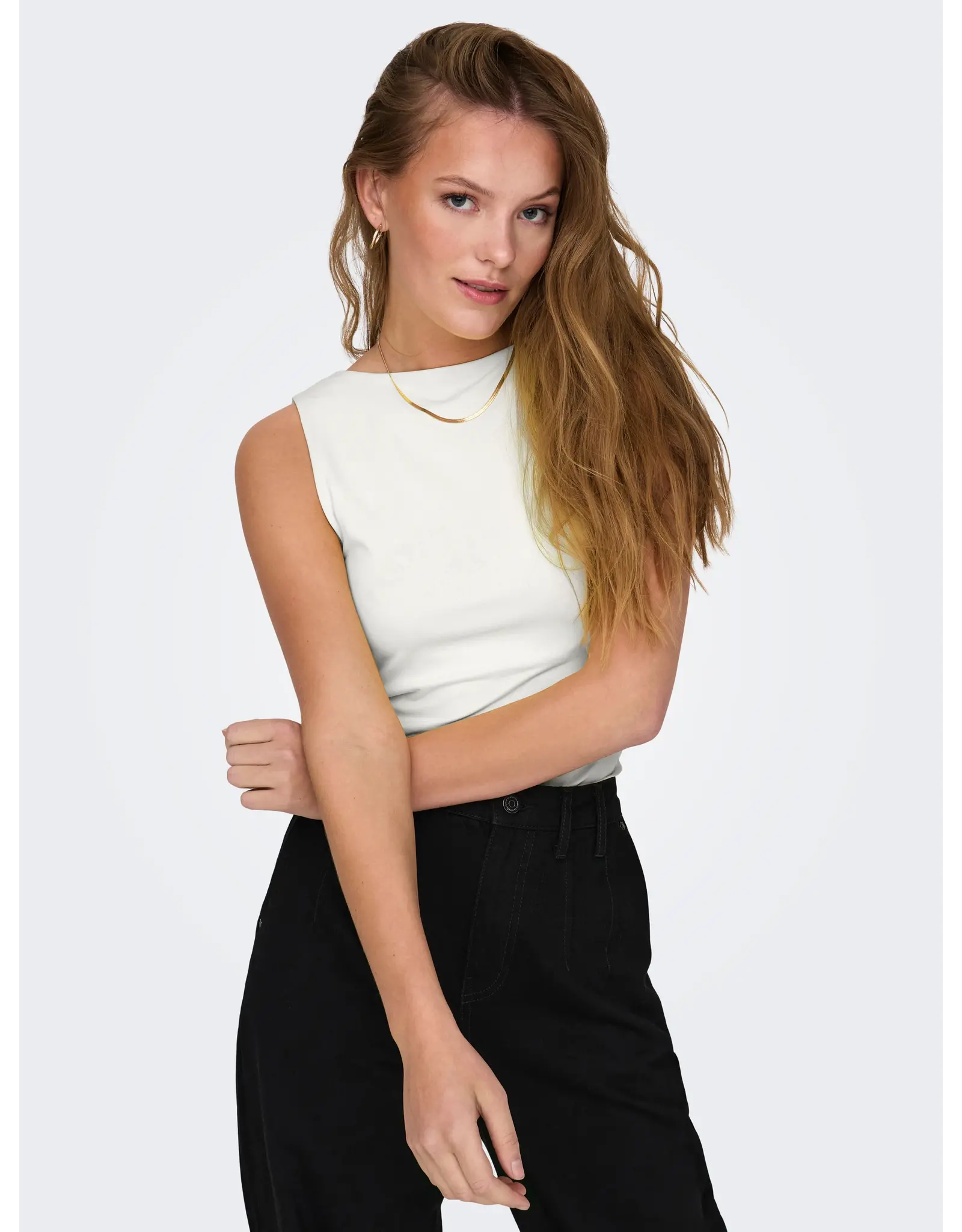 ONLY ONLY EA Tank top - Cloud dancer