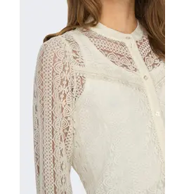 ONLY ONLY Reba lace shirt - Erget